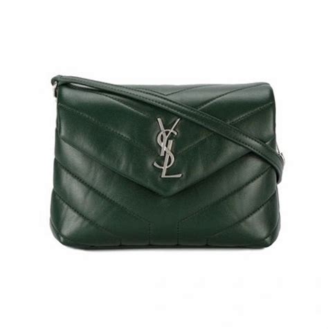 ysl väska silver